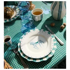 Anna + Nina Assiette Scalloped Dinner | Vert Outlet