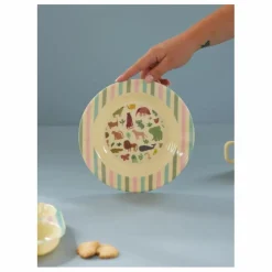Enfant Rice Vaisselle Enfant|Assiette Sweet Jungle