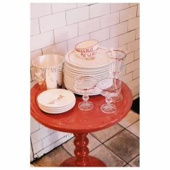 Anna + Nina Assiette Œuf | Rouge Online