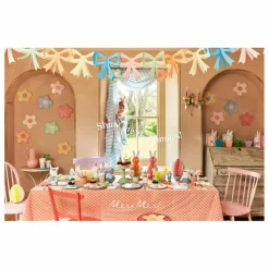 Enfant Meri Meri Décoration De Fête|Assiettes à dîner Happy Flowers - Set de 8 |