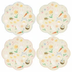 Meri Meri Assiettes à dîner icône de Pâques - Set de 8 | Pastel Clearance