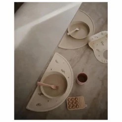 Mushie Assiettes - Set de 2 | Vanille Sale