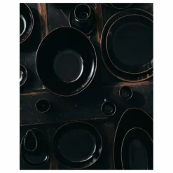 Serax Assiettes creuses Out of lines, Uncharted - Set de 2 | Marron Clearance