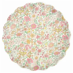 Enfant Meri Meri Vaisselle Enfant|Art De La Table|Assiettes en mélamine - x Liberty - Set de 4