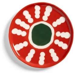 &Klevering Assiettes en porcelaine Festivo - Set de 4