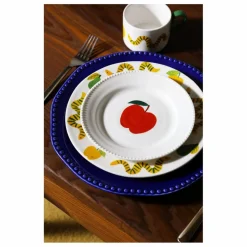 &Klevering Art De La Table|Assiettes en porcelaine Perle - Set de 2 |