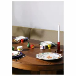 &Klevering Art De La Table|Assiettes en porcelaine Perle - Set de 2 |