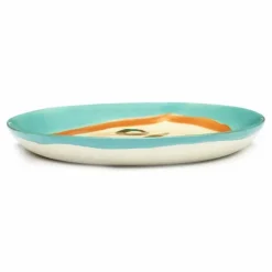 Serax Assiettes Feast, Ottolenghi - Set de 4 | Bleu Hot