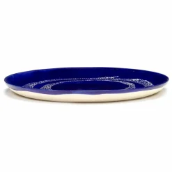 Serax Assiettes Feast, Ottolenghi - Set de 2 | Bleu marine Discount