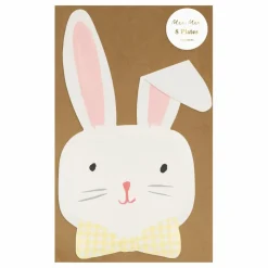 Enfant Meri Meri Assiettes Lapin de Pâques - Set de 8 |