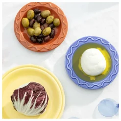 &Klevering Assiettes Mochi - Set de 2 | Bleu Best