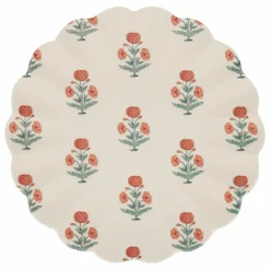 Meri Meri Assiettes réutilisables - x Molly Mahon - Set de 6 Multicolore New