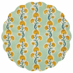 Meri Meri Assiettes réutilisables - x Molly Mahon - Set de 6 Multicolore New