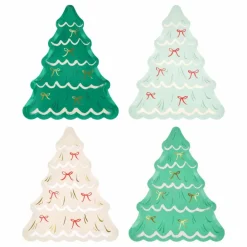 Enfant Meri Meri Assiettes Sapin de Noël - Lot de 8