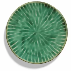 Discount Serax Assiettes Verde Lanza, Pascale Naessens - Set de 2 | Vert