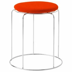 & Tradition Assise pour tabouret Wire VP11, Verner Panton | Rouge coquelicot Sale
