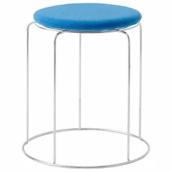 Outlet & Tradition Assise pour tabouret Wire VP11, Verner Panton | Bleu turquoise