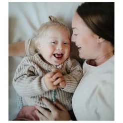 Mushie Attache-tétine Eva | Vert foncé