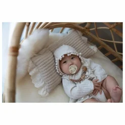 Mushie Attache-tétine Eva | Vieux Rose Discount