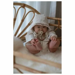 Mushie Attache-tétine Eva | Vieux Rose Discount