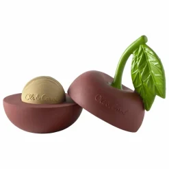 New Oli & Carol Balle sonore 3 en 1 Mery la Cerise Rouge foncé