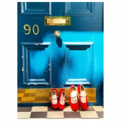 Femme Hermosilla Ballerines Coquelicot |