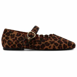 Socque Paris Ballerines Ginger Léopard | Marron Outlet