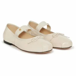 Femme Anine Bing Ballerines Jolie Cuir Craquelé |