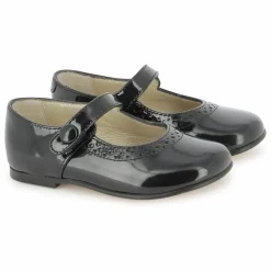 Enfant Tartine et Chocolat Ballerines Lisse Perfo Vernis |