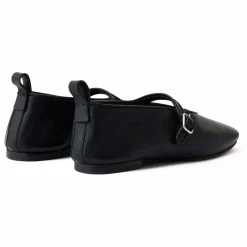 Soeur Ballerines Madeline Cuir | Noir Best