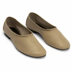 Femme BY FAR Ballerines Prudence Cuir Texturé |