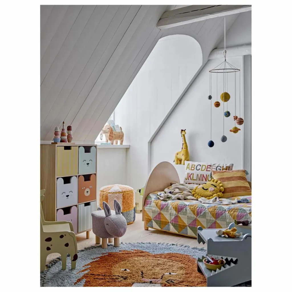 Bloomingville Mini Banc avec rangement Arnie | Vert Hot