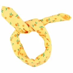 Enfant Piupiuchick Accessoires De Mode|Bandana Fleuri Coton Bio |