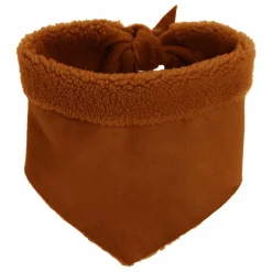 ILDA'S sheep Bandana Réversible Peau Lainée Mérinos | Marron Outlet