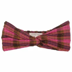 Louise Misha Bandeau Julie Carreaux Coton Bio | Rose fuschia Online