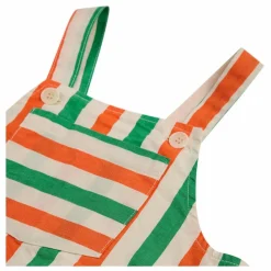 Discount Bobo Choses Barboteuse à Bretelles Rayée | Ecru