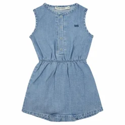 the new society Barboteuse Annah | Bleu jean Clearance