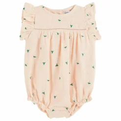 Enfant Emile et Ida Bodies, Combinaisons|Combinaisons Et Bodies|Barboteuse Brodée Fleurs |