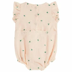 Enfant Emile et Ida Bodies, Combinaisons|Combinaisons Et Bodies|Barboteuse Brodée Fleurs |