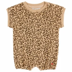 Emile et Ida Barboteuse Léopard | Beige New