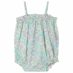 Bonpoint Bodies, Combinaisons|Combinaisons Et Bodies|Barboteuse Nefle Liberty Coton Bio |