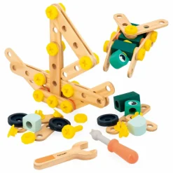 Janod Jeux Éducatifs|Baril Brico'Kids - 100 pièces