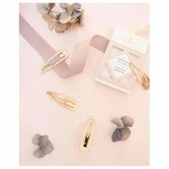 Bachca Barrette clic clac - Set de 4 | Doré New