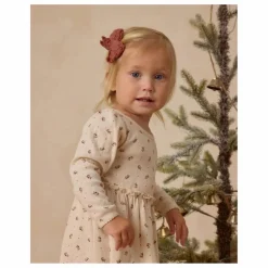 Quincy Mae Barrette Nœud Crochet | Rouge Brun Outlet