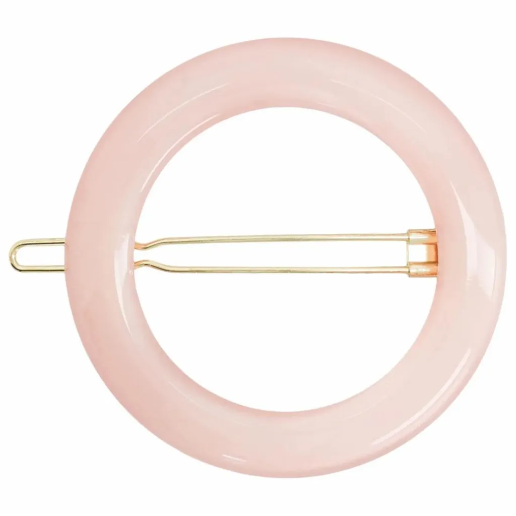 Bachca Barrette ronde Opaline | Rose Discount