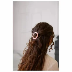 Bachca Barrette ronde Opaline | Rose Discount