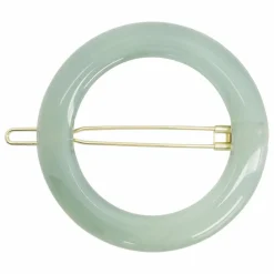 Femme Bachca Barrette ronde Opaline |