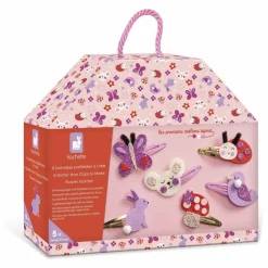 Janod Barrettes Fleurs à créer - x Hachette Multicolore Online