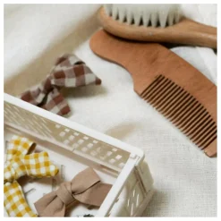 Enfant Gentil Coquelicot Accessoires De Mode|Barrettes Vichy - Set de 3