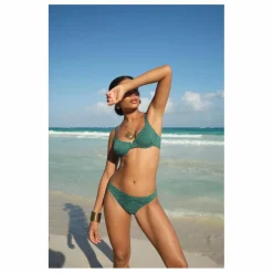 Clearance Fresh & Salt Bas de Maillot Brooke Palm | Vert forêt